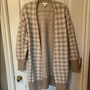 H&M Oversized Jacquard-knit Cardigan XS